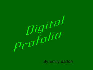digital profolio