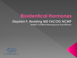Bioidentical Hormones - Henry Ford Health System