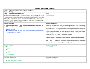 Grade Six Social Studies - Worthington City Schools