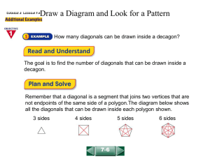 Draw a Diagram and Look for a Pattern(7-6).