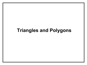 Triangles & Polygons