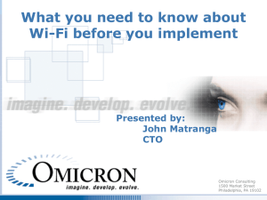 Omicron Wi-Fi Primer