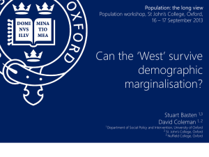 Can the West Survive Demographic Marginalisation?