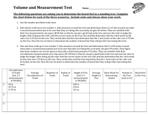 Tree Measurment Test - NAAE Communities of Practice
