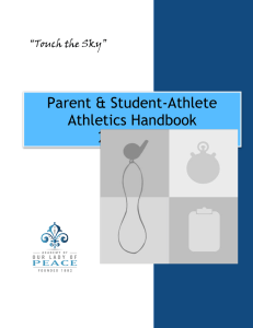 Parent-Athlete-Coaches Handbook