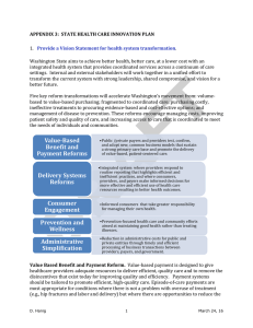 Selection of delivery system cost quality and