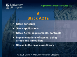 06.Stacks - University of Glasgow