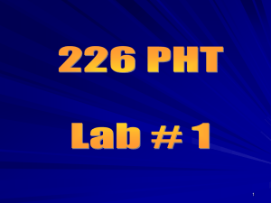 226 lab 1