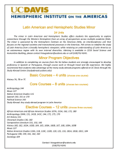 LatinAmericanandHemisphericStudiesMinorSheet2015