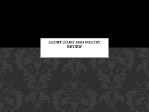 Short Story and Poetry Review