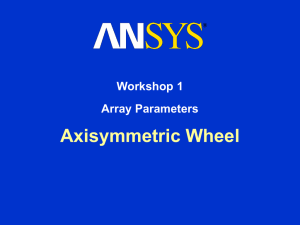 Axisymmetric Wheel