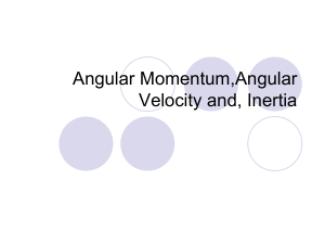 Angular Momentum,Impulse and Conservation of Angular Momentum