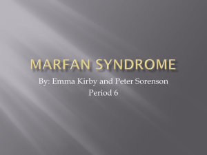 Marfan Syndrome - OG