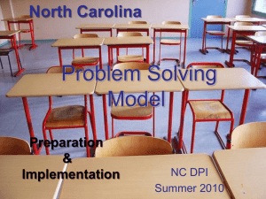 Problem Solving Model