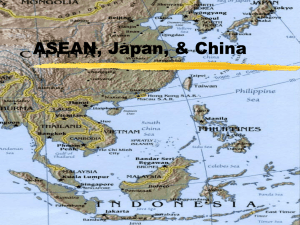 ASEAN, Japan, & China