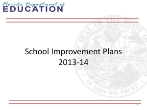 School Improvement - the School District of Palm Beach County