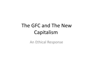 The GFC - Christians for an Ethical Society