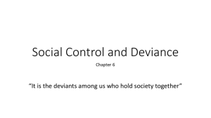 (w) Chapter 6-Social Control and Deviance