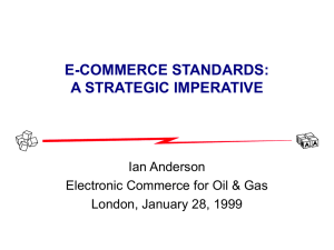 E-Commerce Standards: A Strategic Imperative