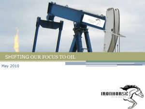 per flowing boe/d - Ironhorse Oil & Gas Inc.