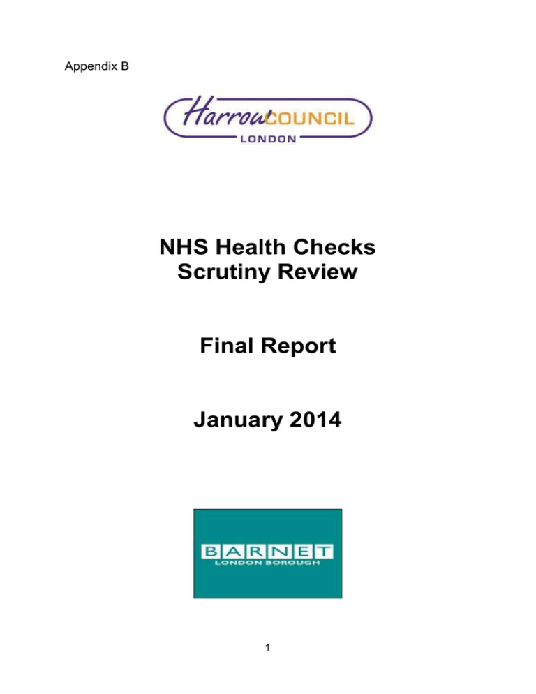 Appendix B - Harrow Council