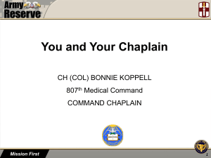 Slide 1 - Rabbi Bonnie Koppell