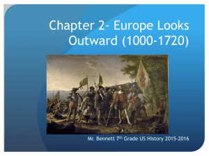 Chapter 2- Europe Looks Outward (1000