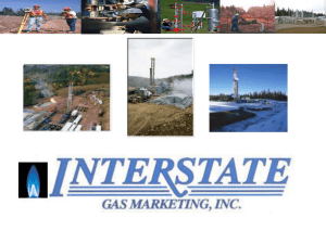 Interstate Gas Marketing Drilling Partnerships