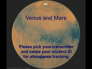 Venus and Mars