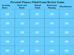 PowerPoint Game Final Review