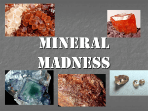 A mineral is
