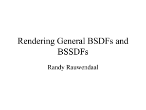 Rendering General BSDFs and BSSDFs