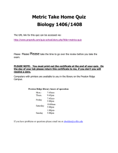 Biology 1406 1408/Metric