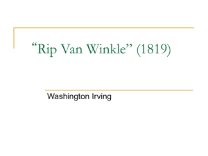 “Rip Van Winkle”
