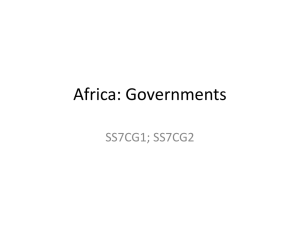 Africa: Governments