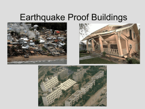 Earthquake Proof Buildings