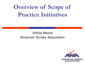 Scope of Practice Partnership - The Association of Schools of Allied