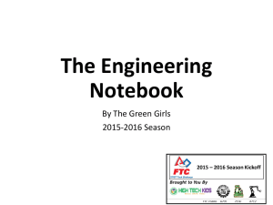 The Engineering Notebook