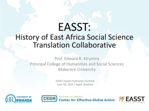 EASST Summit Edward Kirumira