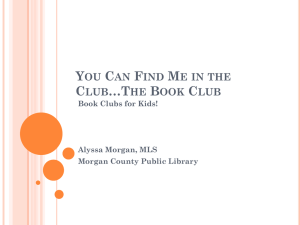 The Book Club Book Clubs for Kids!
