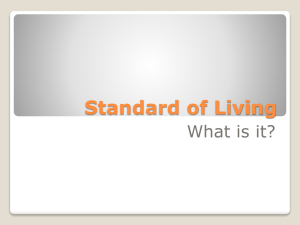Standard of Living
