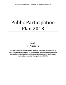 draft - Northwestern Indiana Regional Planning Commission