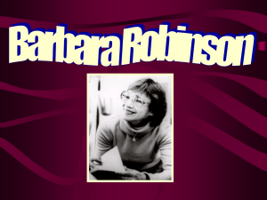 Barbara Robinson