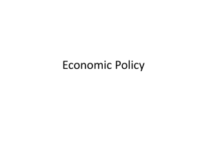 AP GOPO – Economic Policy