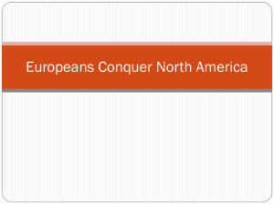 Europeans Conquer North America