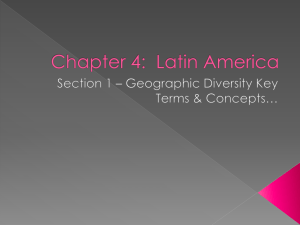 Chapter 4: Latin America