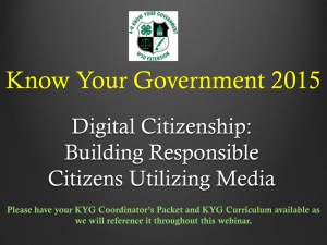 Know Your Government 2015