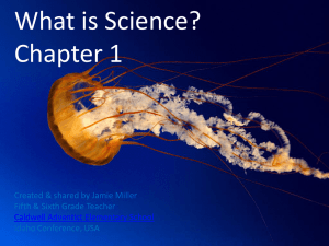What is Science? Chapter 1