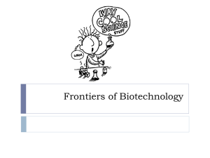 Biotech & Genetic Engineering PP