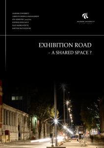 Title Exhibition Road – a shared space?